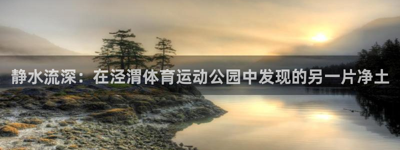 k1体育棋牌网址：静水流深：在泾渭体育运动公园中发现的另一片净土